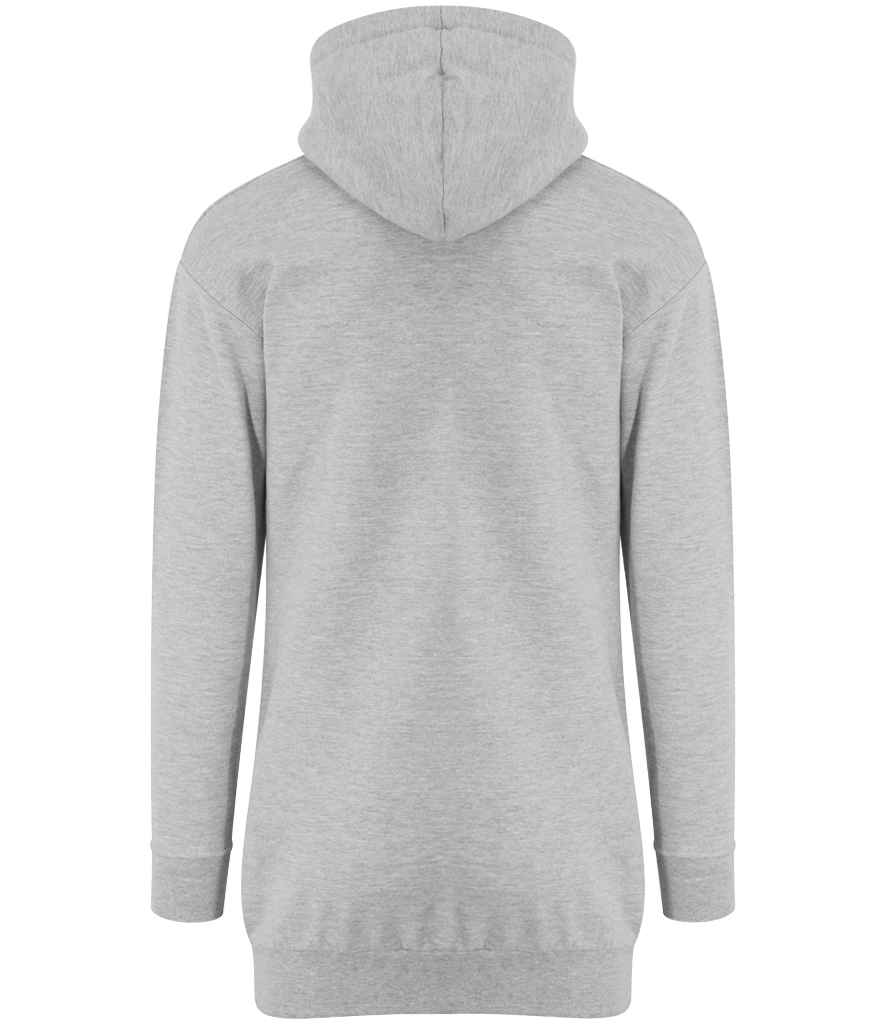 AWDis Ladies Hoodie Dress | Heather Grey