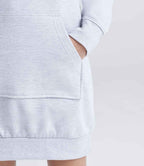 AWDis Ladies Hoodie Dress | Heather Grey