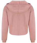 AWDis Ladies Cropped Hoodie | Dusty Pink