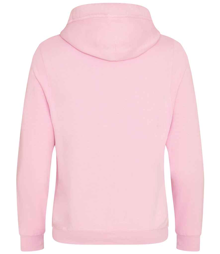 AWDis Cross Neck Hoodie | Baby Pink