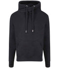 AWDis Cross Neck Hoodie | Black Smoke