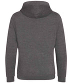 AWDis Cross Neck Hoodie | Charcoal