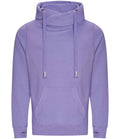 AWDis Cross Neck Hoodie | Digital Lavender