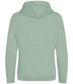 AWDis Cross Neck Hoodie | Dusty Green