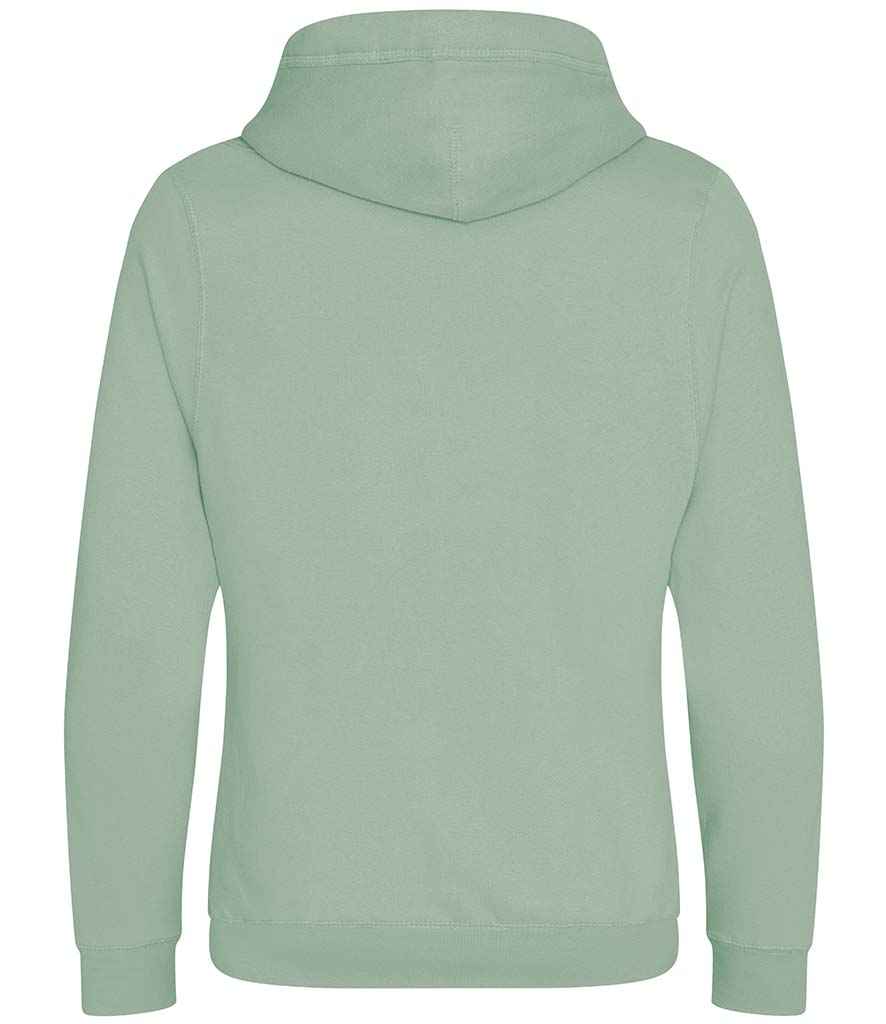 AWDis Cross Neck Hoodie | Dusty Green