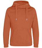 AWDis Cross Neck Hoodie | Ginger Biscuit
