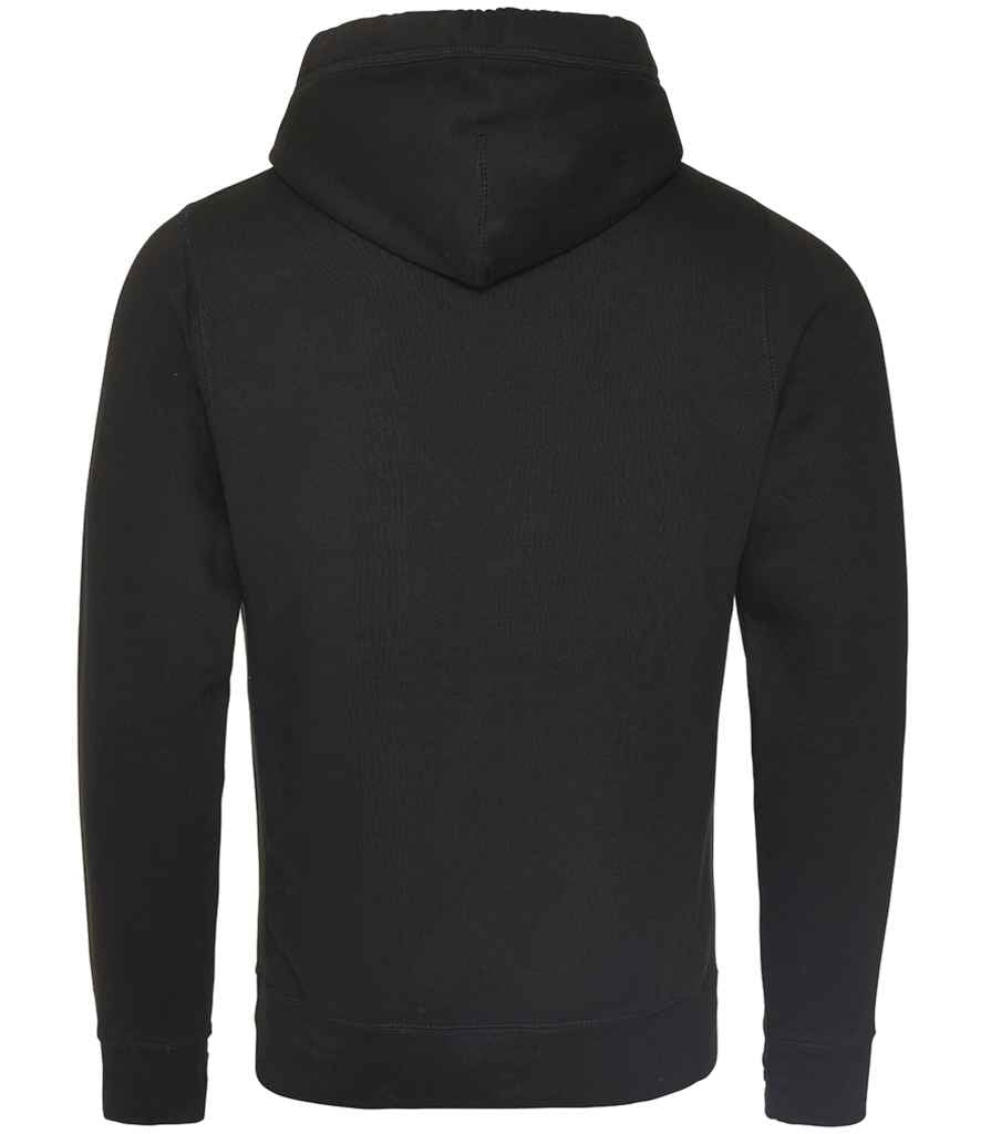 AWDis Cross Neck Hoodie | Jet Black