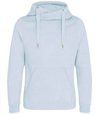 AWDis Cross Neck Hoodie | Sky Blue