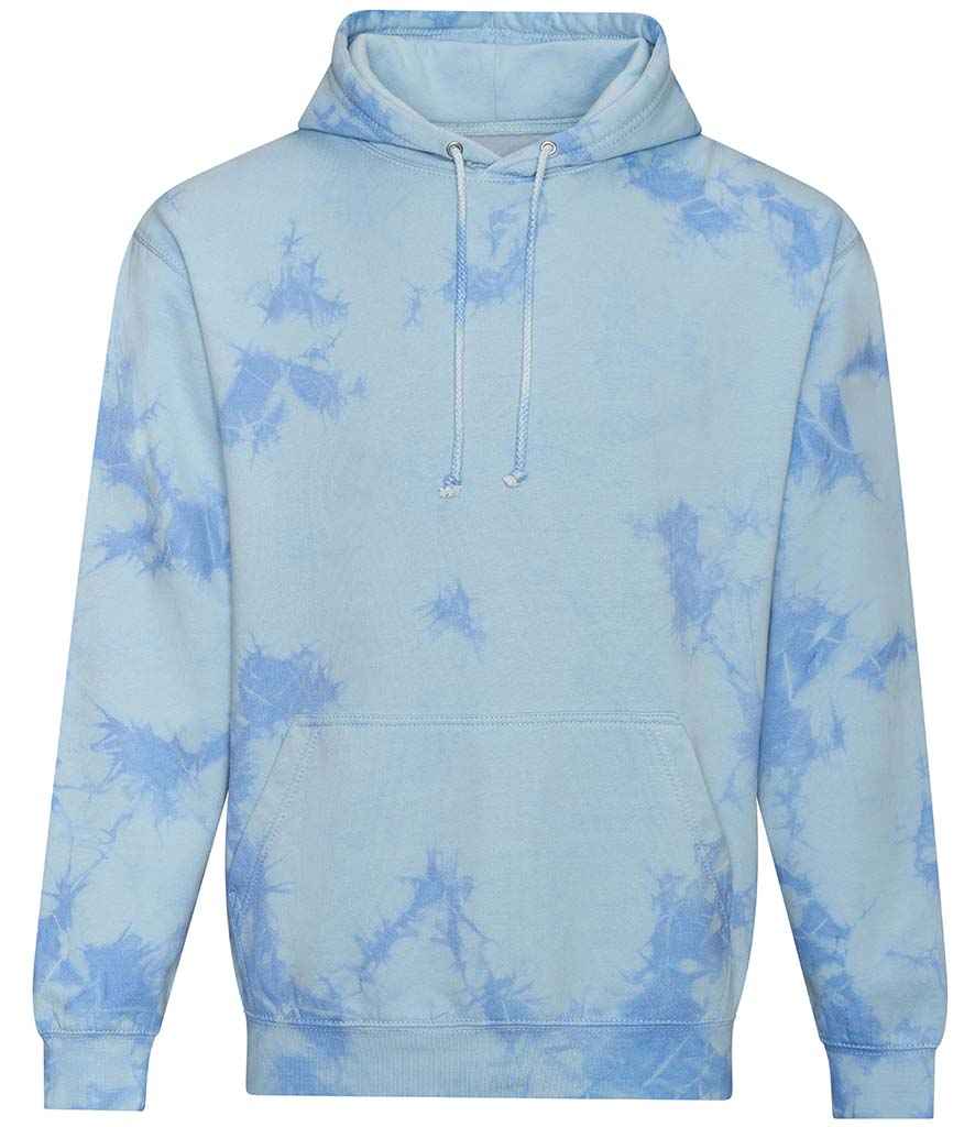 AWDis Tie-Dye Hoodie | Blue Cloud