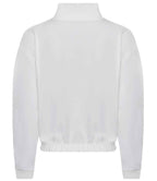 AWDis Ladies Cropped 1/4 Zip Sweatshirt | Arctic White
