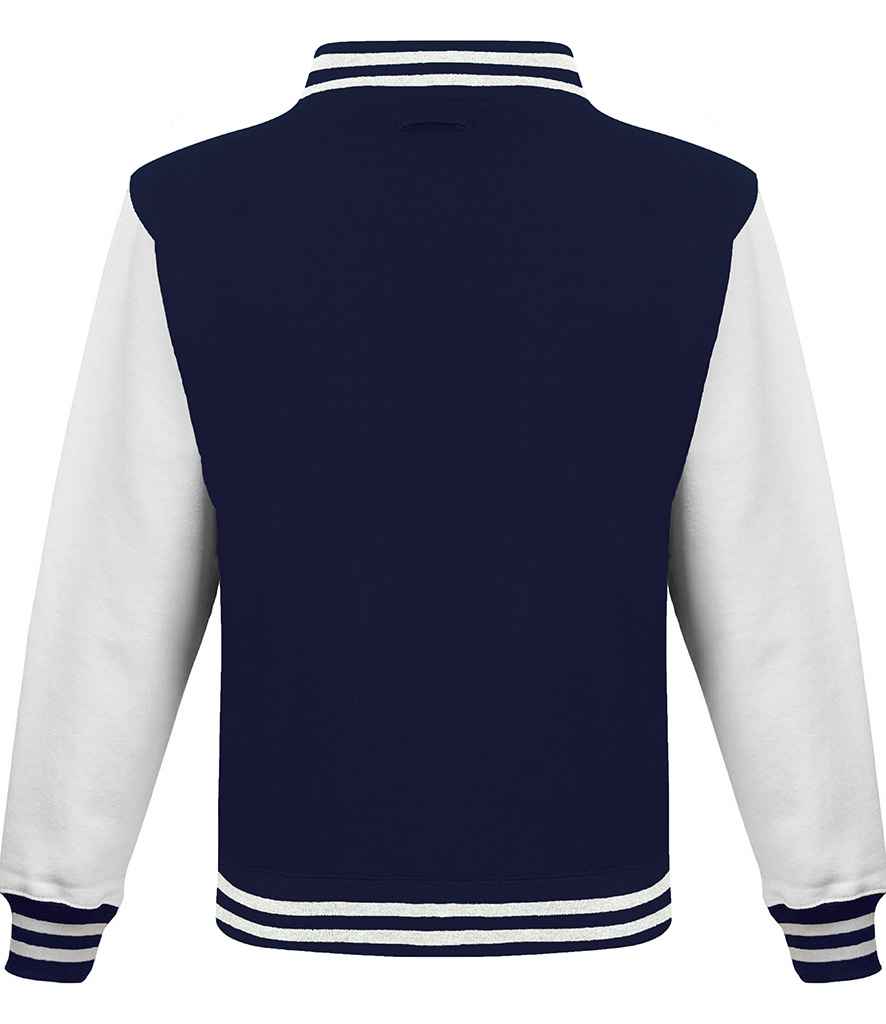 JH043 Oxford Navy/White Back