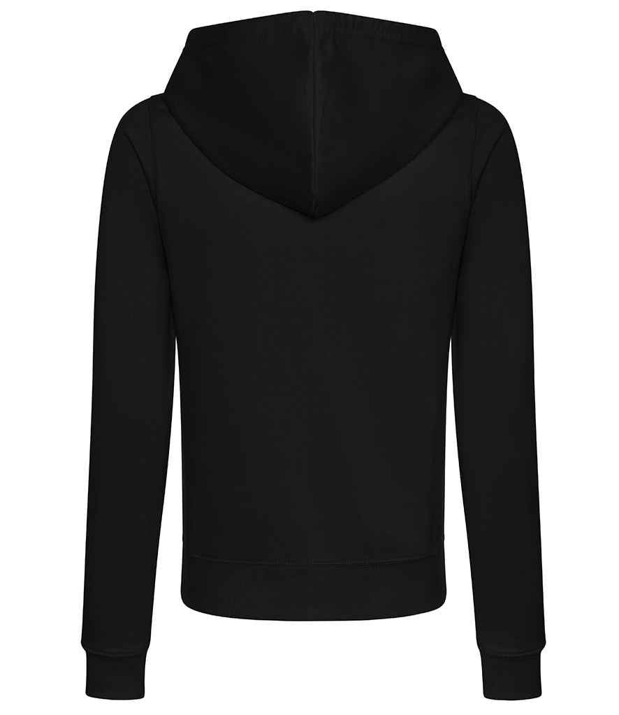 AWDis Ladies College Zoodie | Deep Black