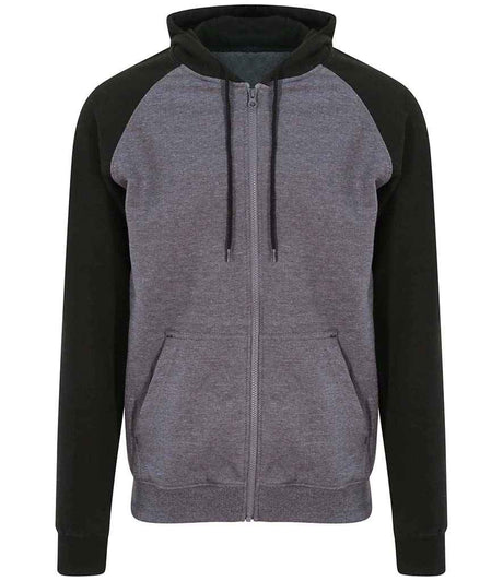 JH063 Charcoal/Jet Black Front