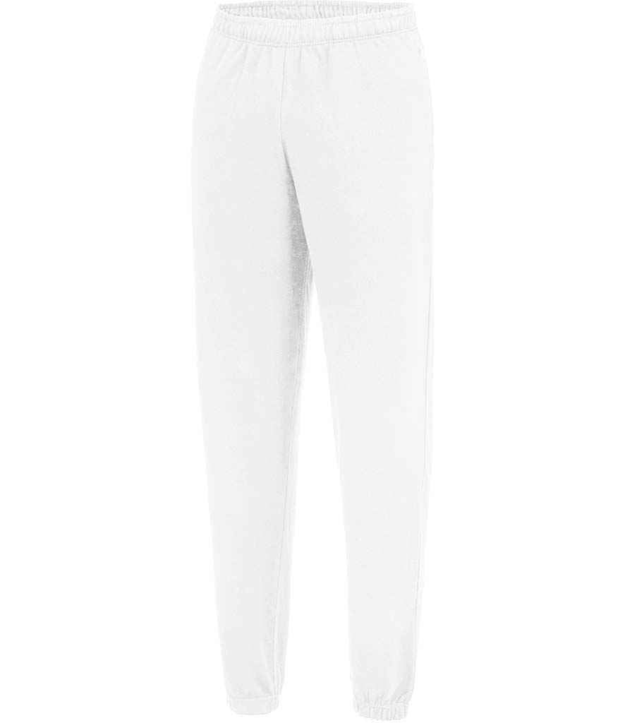 AWDis College Cuffed Jog Pants | Arctic White