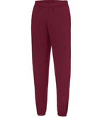 AWDis College Cuffed Jog Pants | Burgundy