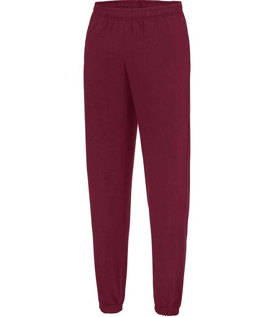 AWDis College Cuffed Jog Pants | Burgundy