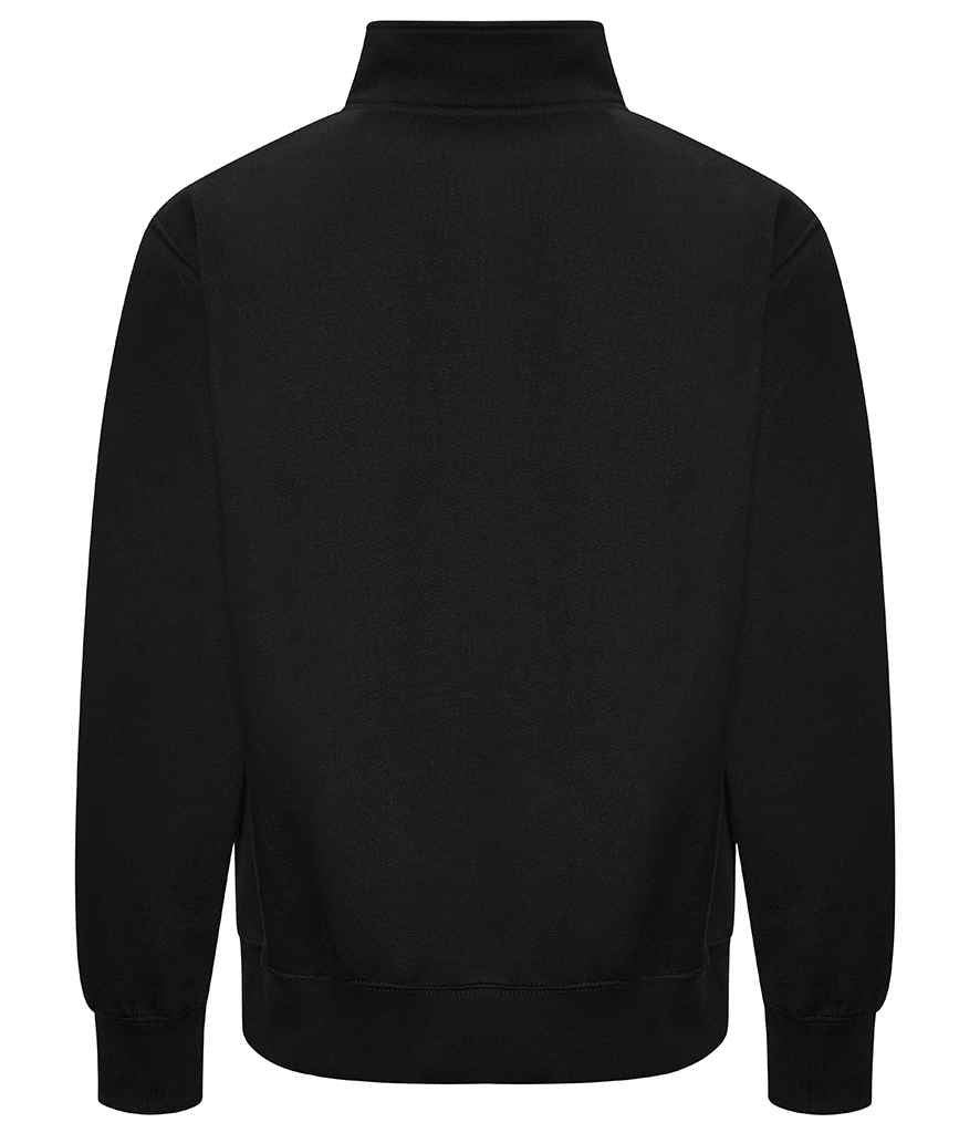 AWDis Campus Full Zip Sweatshirt | Deep Black