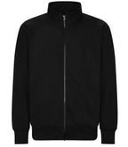 AWDis Campus Full Zip Sweatshirt | Deep Black