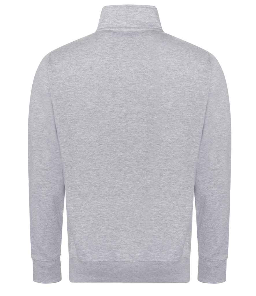 AWDis Campus Full Zip Sweatshirt | Heather Grey