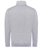 AWDis Campus Full Zip Sweatshirt | Heather Grey
