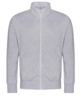 AWDis Campus Full Zip Sweatshirt | Heather Grey
