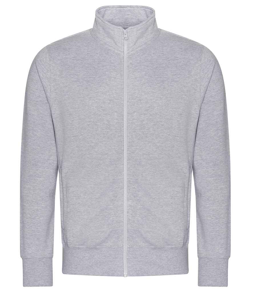 AWDis Campus Full Zip Sweatshirt | Heather Grey