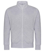 AWDis Campus Full Zip Sweatshirt | Heather Grey