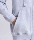 AWDis Graduate Heavyweight Zoodie | Heather Grey