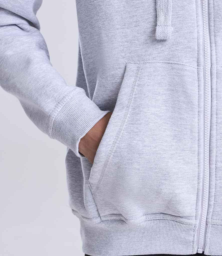 AWDis Graduate Heavyweight Zoodie | Heather Grey