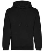AWDis Organic Hoodie | Deep Black
