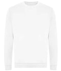 AWDis Unisex Organic Sweatshirt | Arctic White