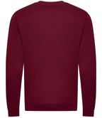 AWDis Unisex Organic Sweatshirt | Burgundy