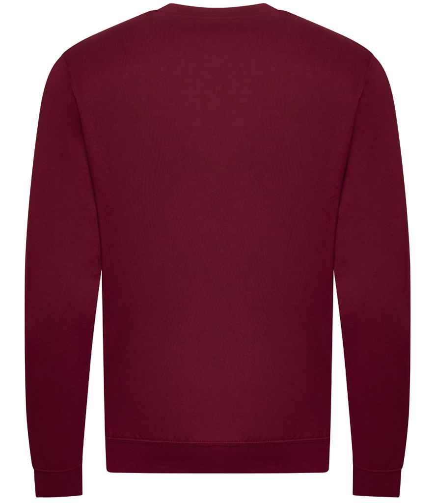 AWDis Unisex Organic Sweatshirt | Burgundy