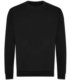 AWDis Unisex Organic Sweatshirt | Deep Black