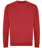 AWDis Unisex Organic Sweatshirt | Fire Red