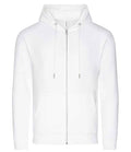 AWDis Organic Zoodie | Arctic White