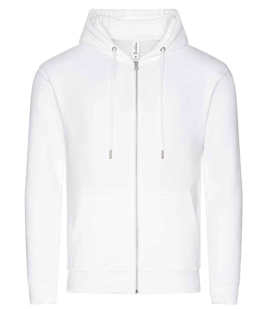 AWDis Organic Zoodie | Arctic White