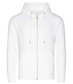 AWDis Organic Zoodie | Arctic White