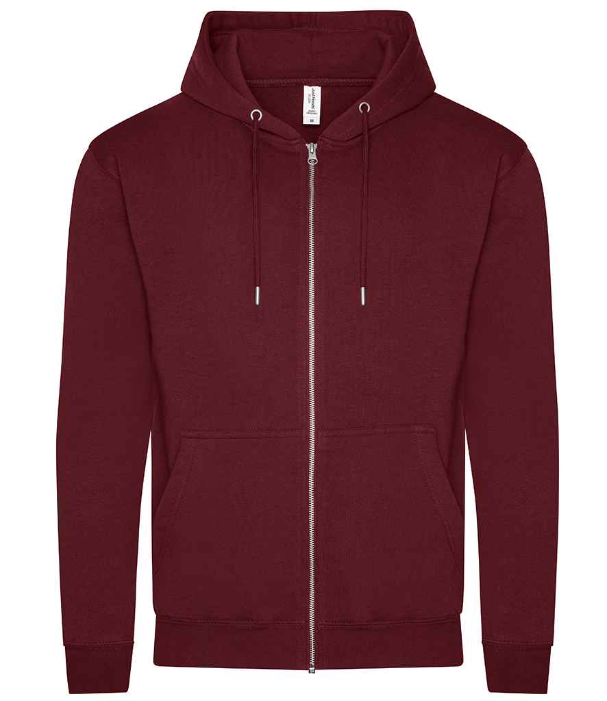 AWDis Organic Zoodie | Burgundy