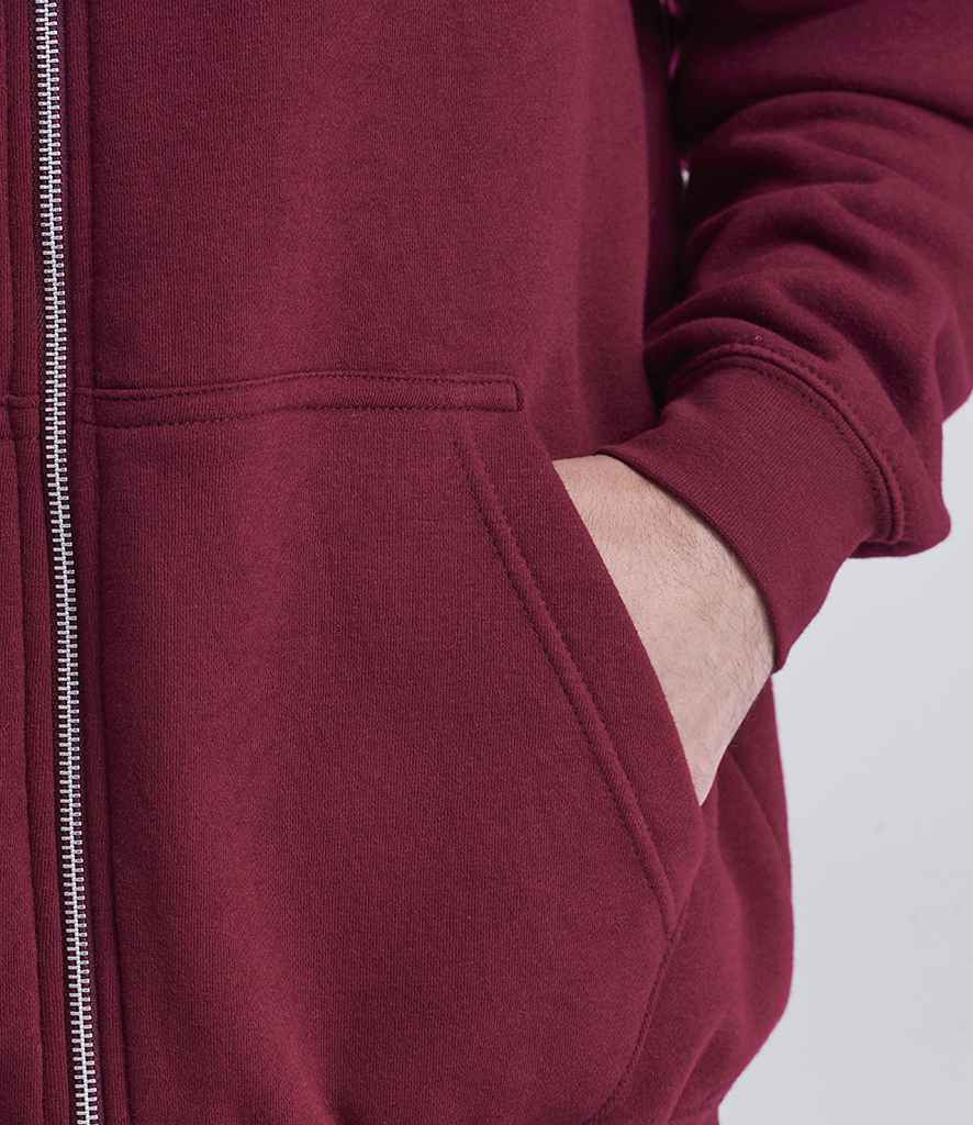 AWDis Organic Zoodie | Burgundy