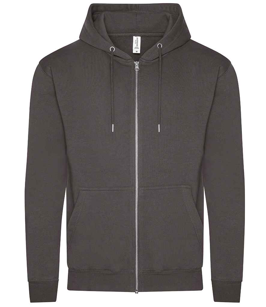 AWDis Organic Zoodie | Charcoal