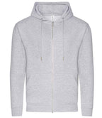AWDis Organic Zoodie | Heather Grey