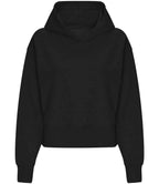 AWDis Ladies Relaxed Hoodie | Deep Black