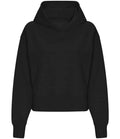 AWDis Ladies Relaxed Hoodie | Deep Black