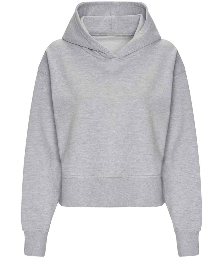 AWDis Ladies Relaxed Hoodie | Heather Grey