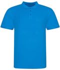 AWDis The 100 Cotton Piqué Polo Shirt | Azure