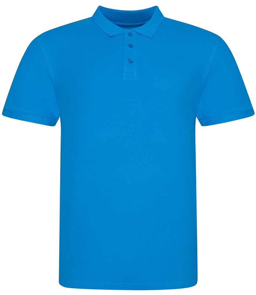 AWDis The 100 Cotton Piqué Polo Shirt | Azure