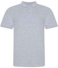 AWDis The 100 Cotton Piqué Polo Shirt | Heather Grey