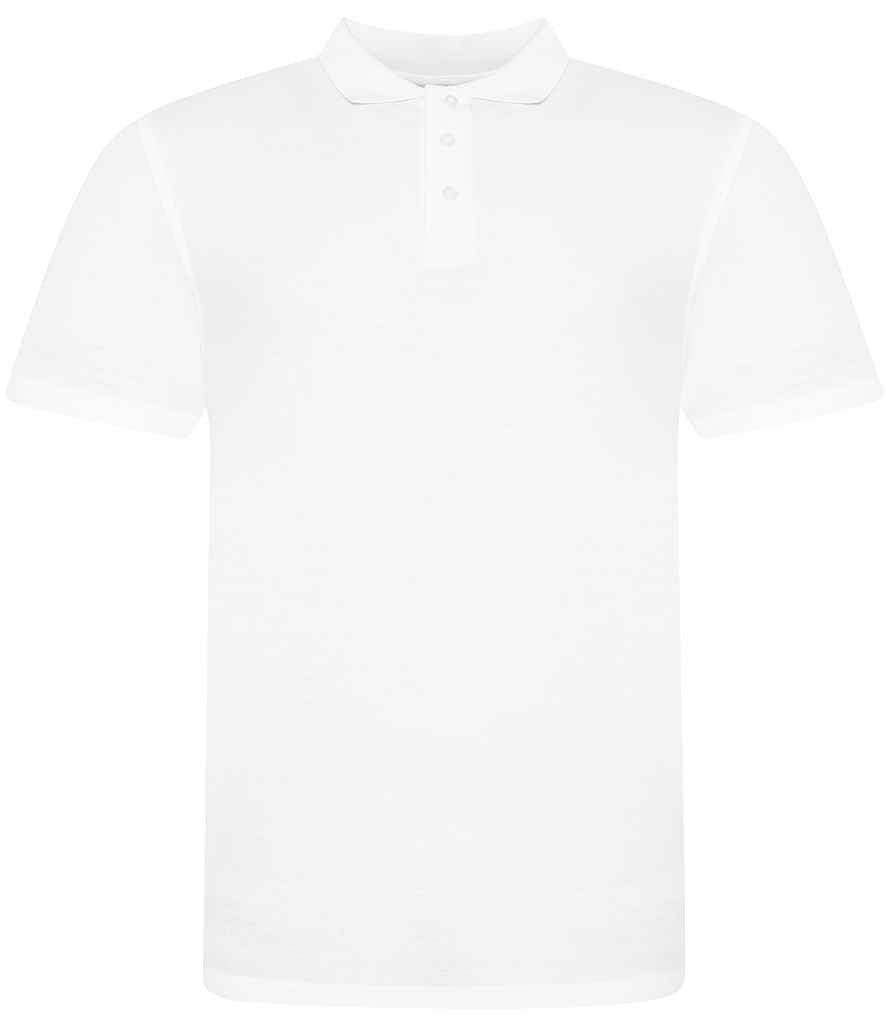 AWDis The 100 Cotton Piqué Polo Shirt | White