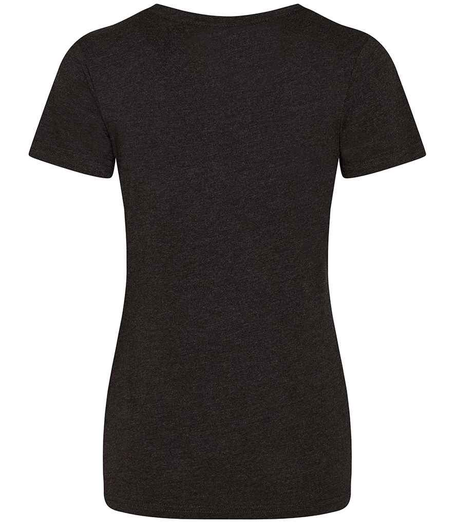 AWDis Ladies Tri-Blend T-Shirt | Heather Black